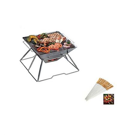 Click Shopping BBQ Grill With Sticks Multicolor