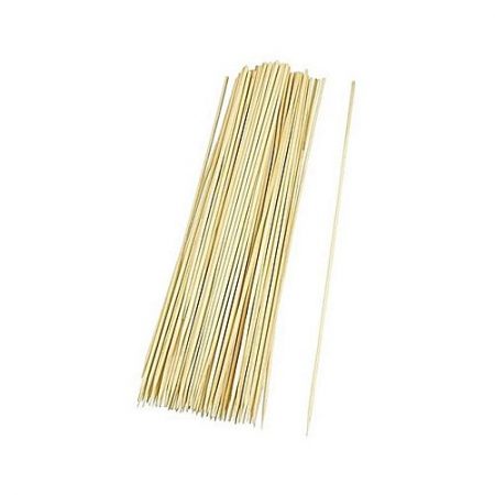 e2b Pack Of 100 Bbq Bamboo Sticks Brown