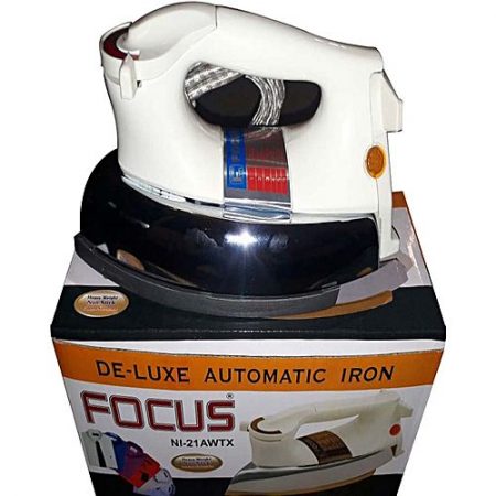 Focus Focus Deluxe Automatic Dry Iron with FIVE YEARS REPLACEMENT WARRANTY