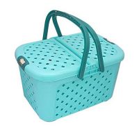 Just for you Portable Storage, Picnic And Carry Basket With Lid