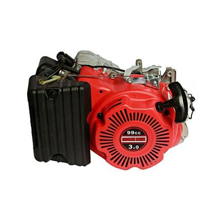 MAC100D Petrol Engine for Generator 1 KVA Self Start Red