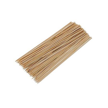 Muamart Pack Of 200 Bamboo Bbq Skewers Barbecue Sticks