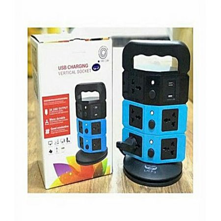 NAZIR STORE USB CHARGING VERTICAL SOCKET DURABLE CONDUCTIVEBlue