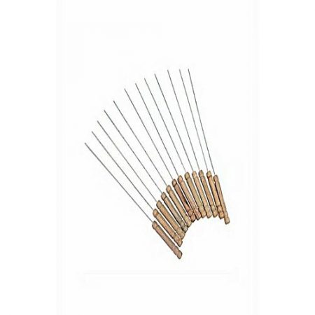 PESHAWAR STOCK Pack Of 12 Bbq Wooden Handle Skewers Brown