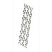 R &A Pack of 12 BBQ Skewers Silver