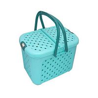 sale collection Homecare Portable Storage, Picnic And Carry Basket With Lid