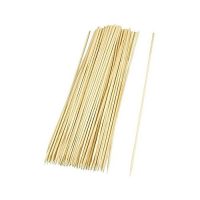 S&H Pack of 100 BBQ Bamboo Sticks Brown