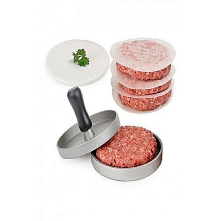 shopping stud Non Stick Aluminum Burger Press -