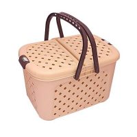 SmartU Homecare Portable Storage Basket With Lid