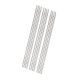 SOK Plastic BBQ Kebab Skewers 12Pcs Silver 1165