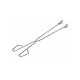 Stainless Steel Bbq Tongs Silver