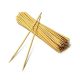 Subkuchpk Pack of 100 BBQ Bamboo Sticks Brown 8 Inches Long