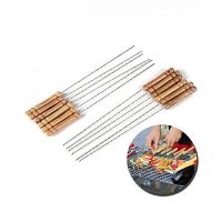 TechnoWorld Pack of 6 BBQ Skewers