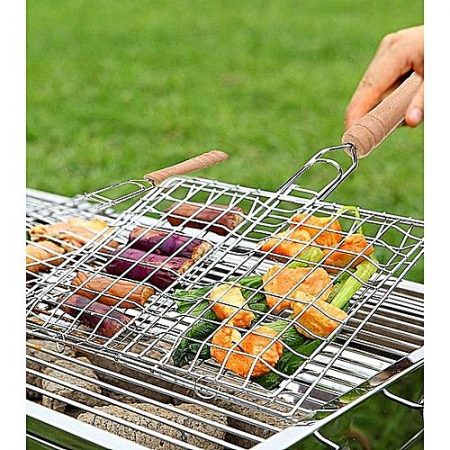 The Best Shop Bbq Hand Grill Silver