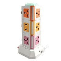 Unbranded Vertical Secure Power Sockets with USB Port
