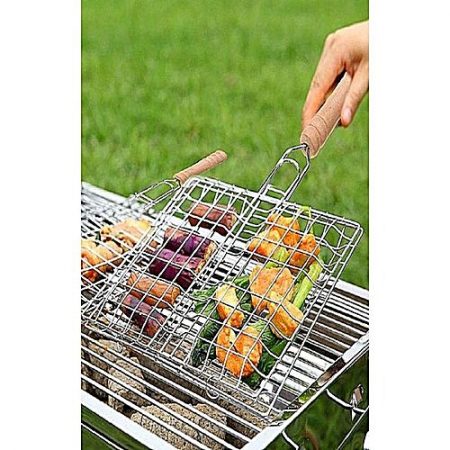 Women station Bq Hand Grill Silver