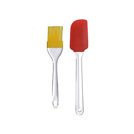 Adra Pack of 2 - Cake Spatula & BBQ Oil Brush ha367