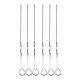 Al Jannat Pack of 6 - Stainless Steel BBQ Skewers ha138