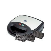 Anex AG-1039 C Sandwich, Waffle And Grill Maker Black