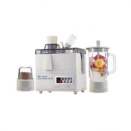 Anex AG-176 GL - Juicer Blender & Dry Grinder - White