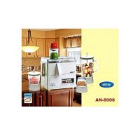 Anex plus AN-8008 4 in 1 Juicer Blender Grinder, Dry Mill & Chopper - White