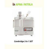 Apna Patola Ca Jb-400 - 3-In-1 Juicer Blender Set - - White