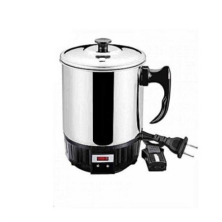 Arshiya Unshara Electric Tea Kettle - Black & Silver