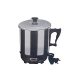 Asia Mega store Turbo Power Stainless Steel Mini Kettle - Black
