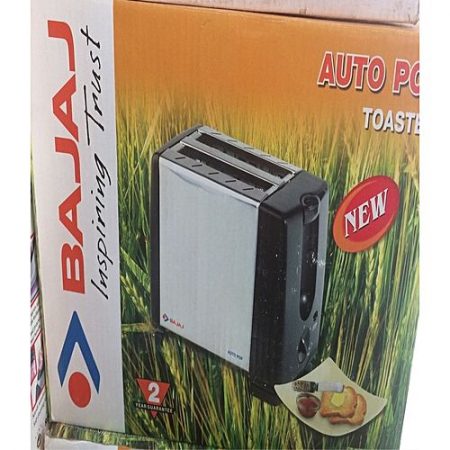 Bajaj Auto Pop Toaster White