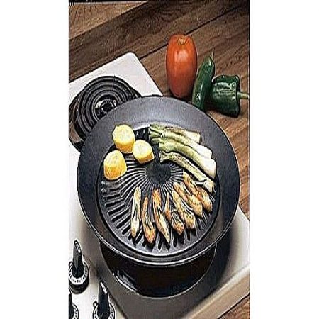 Bilal shop Healthy Cooking Style Stove Top Barbecue Grill - Nonstick Bbq Stovetop ha239