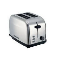 Black and Decker TWO SLICE TOASTER ET222 1050 WATTS Silver