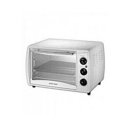 BLACK&DECKER Black + Decker TRO2000 Oven Toaster 19 Liter Rotisserie White