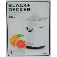 BLACK&DECKER JUICER-CITRUS JUICER-CJ 800-BLACK AND DECKER-BLACK + DECKER- ME ELECTRONICS