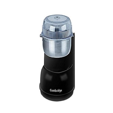 Cambridge Appliance CG-5016- Sharp Blade,Transparent Cover,Grinding Capacity 60 gm,Coffee & Spice Grinder-Black