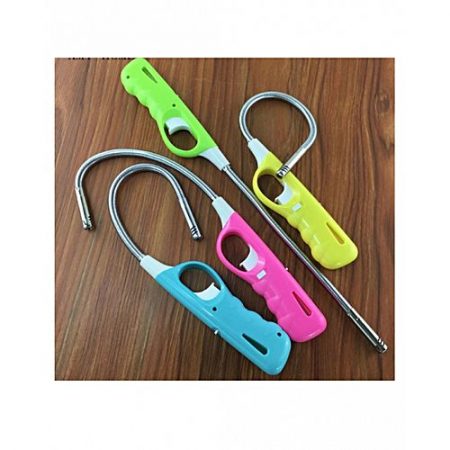 Click Here Pack of 4 - Utility BBQ Flexible Lighter - Multicolor ha92