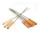 CM BBQ Flat Barbecue Skewers for Tikka -12pcs ha442