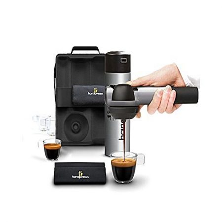 Computer Hardware Shop Handpresso - Espresso Pump Machine Outdoor Set Silver