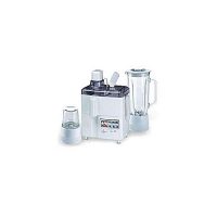 Deuron 3-In-1 Electric Juicer, Blender & Grinder - White