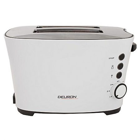 Deuron White 2 Slice Toaster Deuron Toaster-DN-704