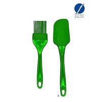 Focal Price Pack Of 2 - Cake Spatula & Bbq Oil Brush - Xso - 3 ha474