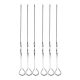 Gardenia Gardenia Stainless Steel BBQ Skewers Rotatable - 38 CM ha170