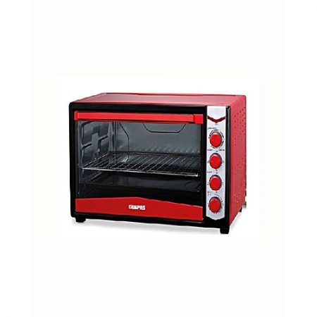 Geepas GO 4462 Electric Oven With Grill Large Red