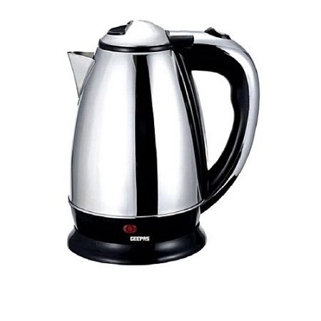 Geepas Sugp-702 - Electric Kettle - Silver & Black