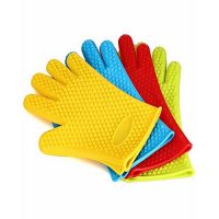 GPI Heat Resistant Silicone Glove Cooking Baking Bbq Oven Pot Holder ha407