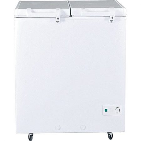 Haier Hdf-385I - Double Door Inverter Deep Freezer - 385 L - White