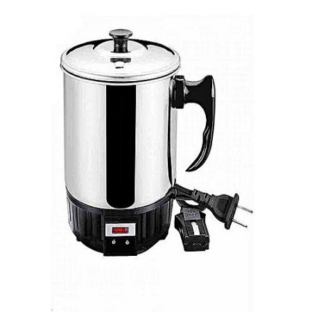 Home Shop Electric Kettle - Black & Silver