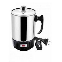 HTS Collection Electric Kettle - Black & Silver