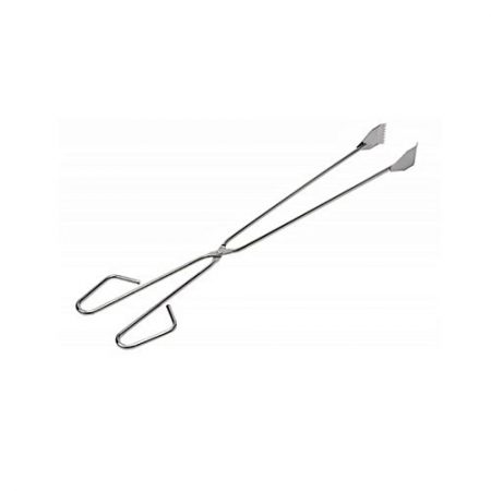 Item4u Stainless Steel BBQ Tongs - Silver ha460