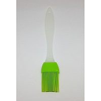 Khatri Home Collection High Temperature Resistant Cleaning Barbecue Baking Tools Heat Resisting Silicone Bbq Basting Oil Brush - Green ha73