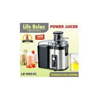 Life relax Electric Juicer Extractor - Black - LR-1065-PJ